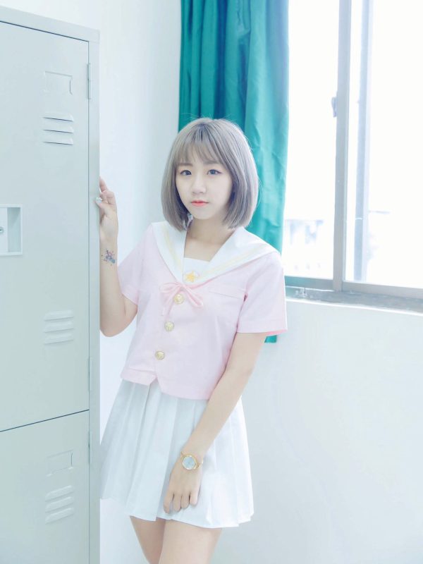 付费图片-[JUICY]多汁女孩阮靖貽 日系清新萝莉甜美色诱 – COSPLAY